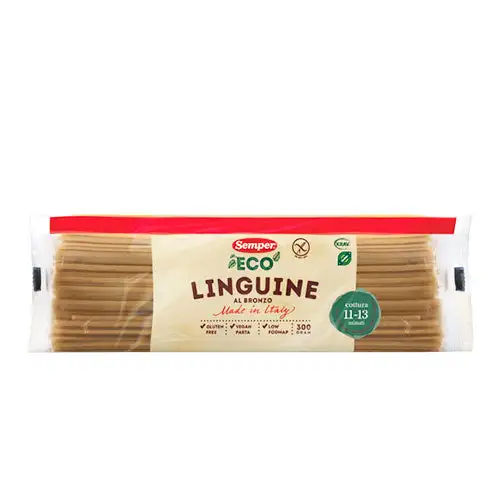 Spaghetti Fuldkorn Glutenfri Økologisk Semper | 300 gr