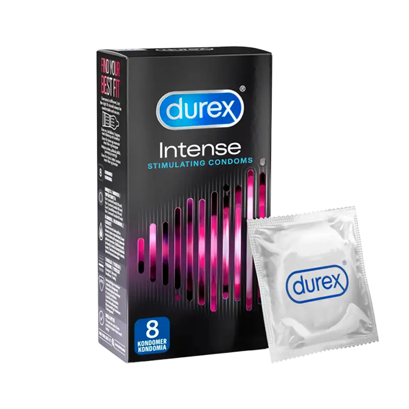 Durex Intense Kondomer (8 stk)