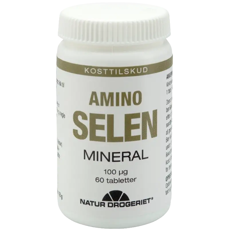 Natur Drogeriet Selen Amino 100 ug (60 tab)