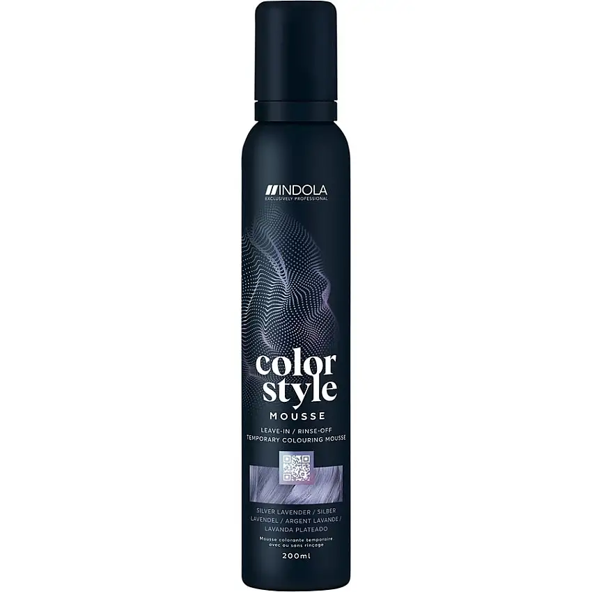 INDOLA Color Style Mousse Sølvfarvet lavendel 200 ml