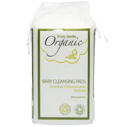 Simply Gentle Organic Store Vatrondeller Baby Pads Øko. Bomuld (60 stk)