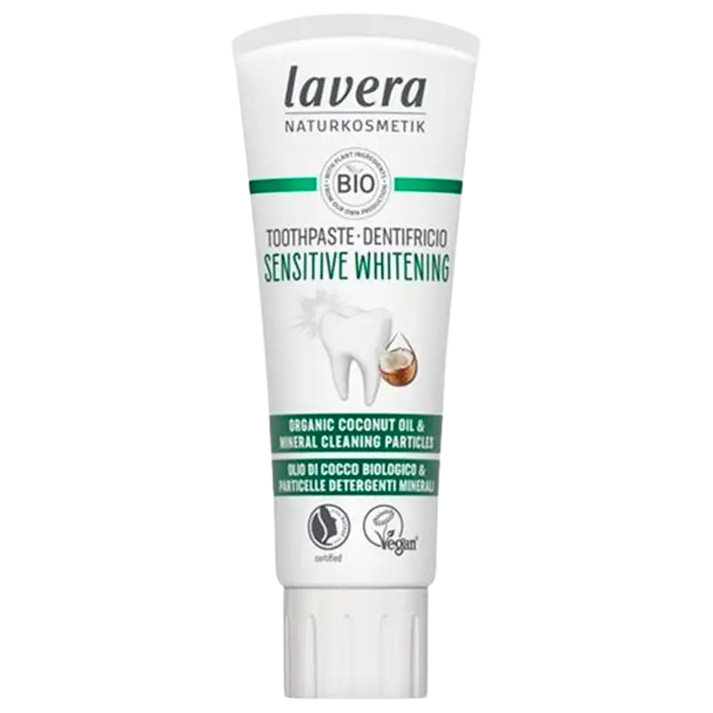 Lavera Tandpasta Whitening med flour (75 ml)