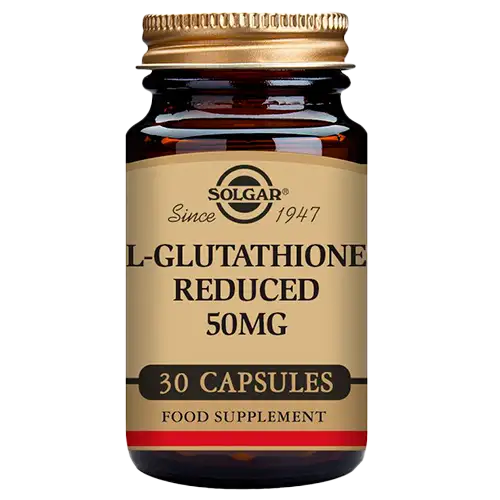 Solgar L-Glutathione Reduced 50 mg (30 kaps)