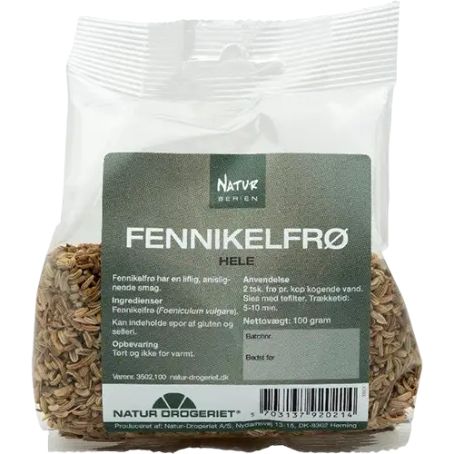 Natur Drogeriet Fennikelfrø Hel (100 g)