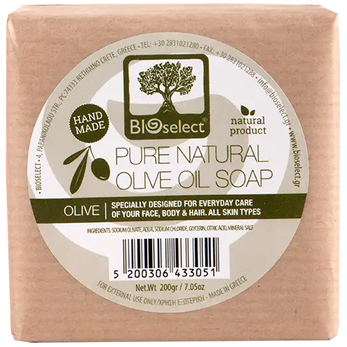 Bioselect Pure Natural Olive Oil Soap (200 gr)