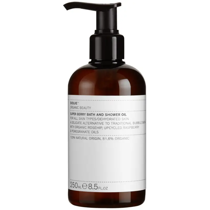 Evolve Organic Super Berry Bath & Shower Oil (250 ml)