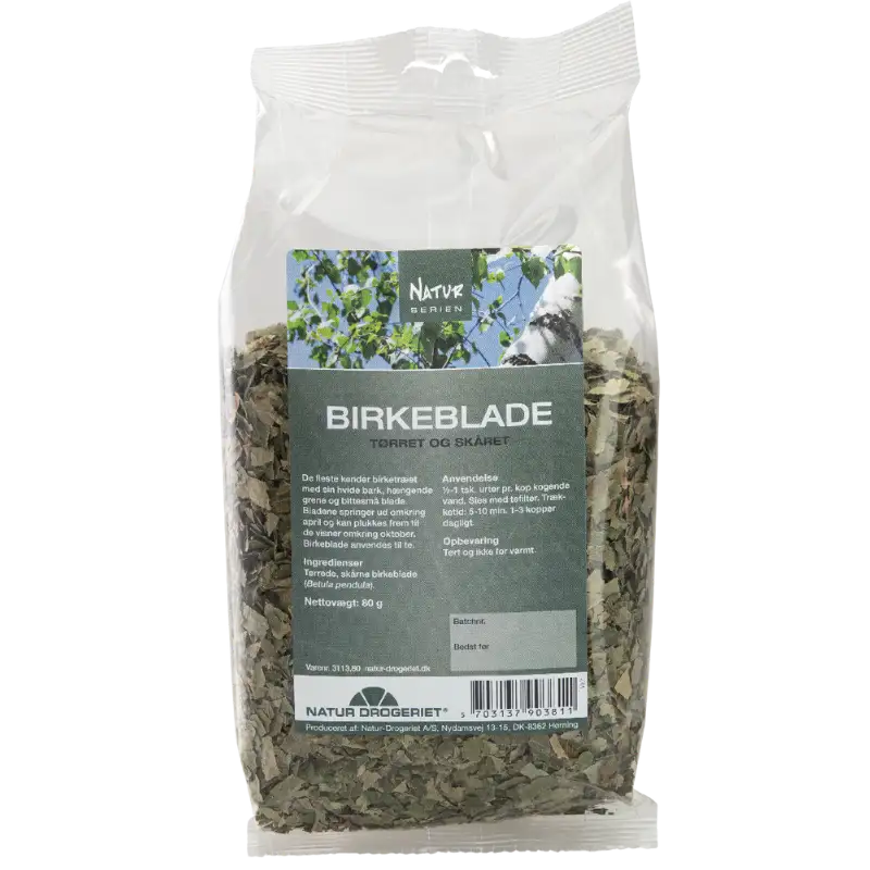 Natur Drogeriet Tørrede Birkeblade (80 g)