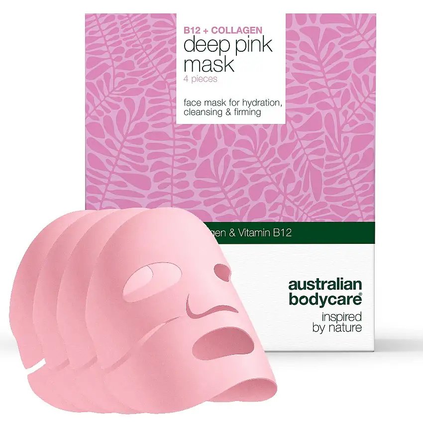 Australian Bodycare Bio Collagen Facial Mask (4 stk)