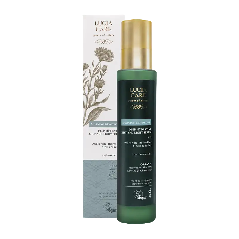 Lucia Care Morning Dew Drops All Day - Deep Hydrating Mist and Light Serum (100 ml)