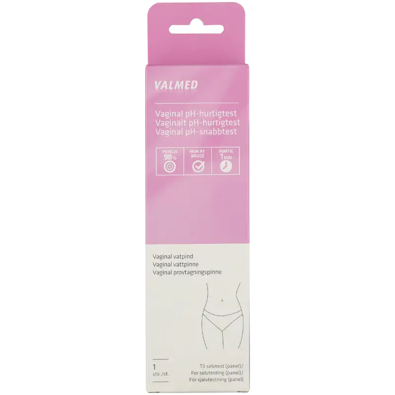 ValMed Vaginal PH Hurtigtest (1 stk)