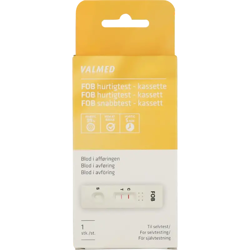ValMed FOB Hurtigtest Kasette (1 stk)