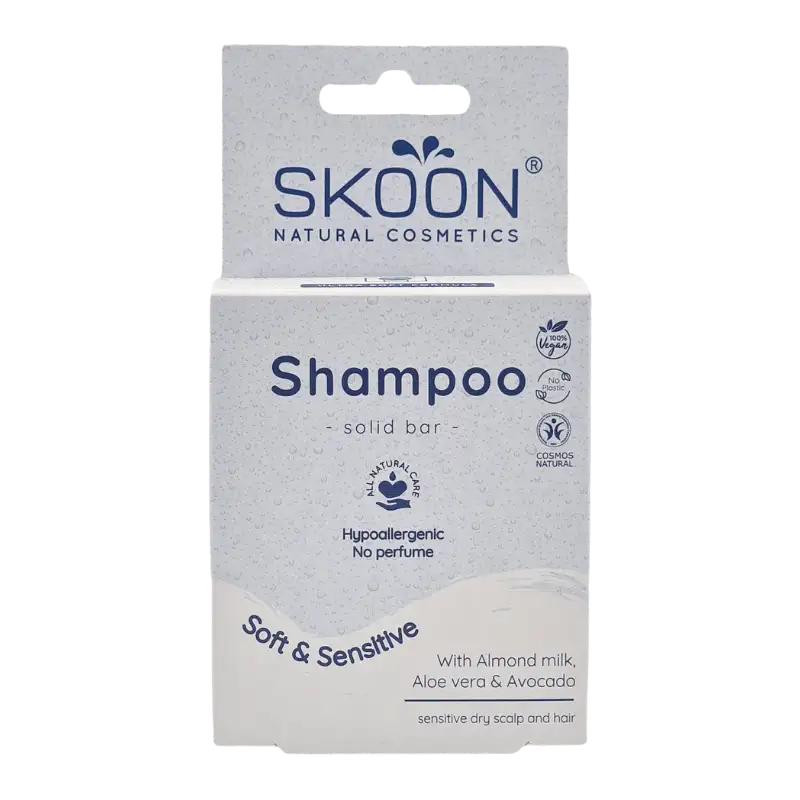 Skoon Solid Shampoo Hypoallergenic Soft & Sensitive (90 g)