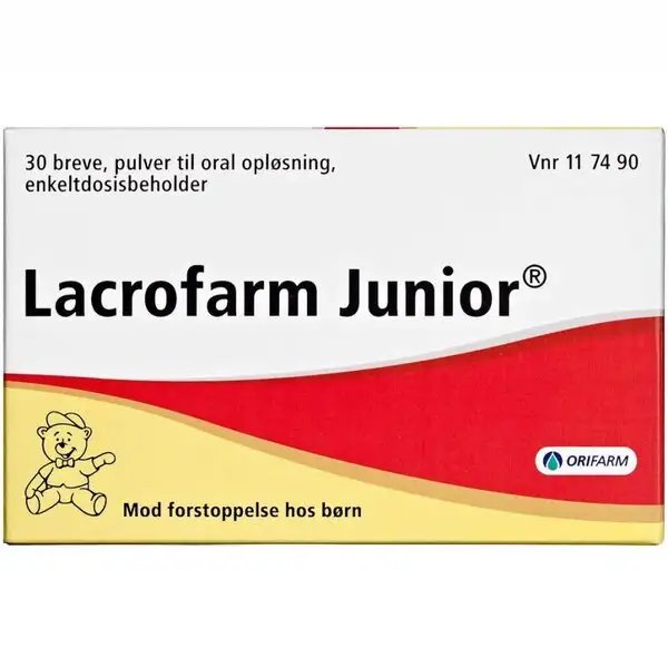 LACROFARM JUNIOR BREVE TIL ORAL OPLØSNING 30 STK