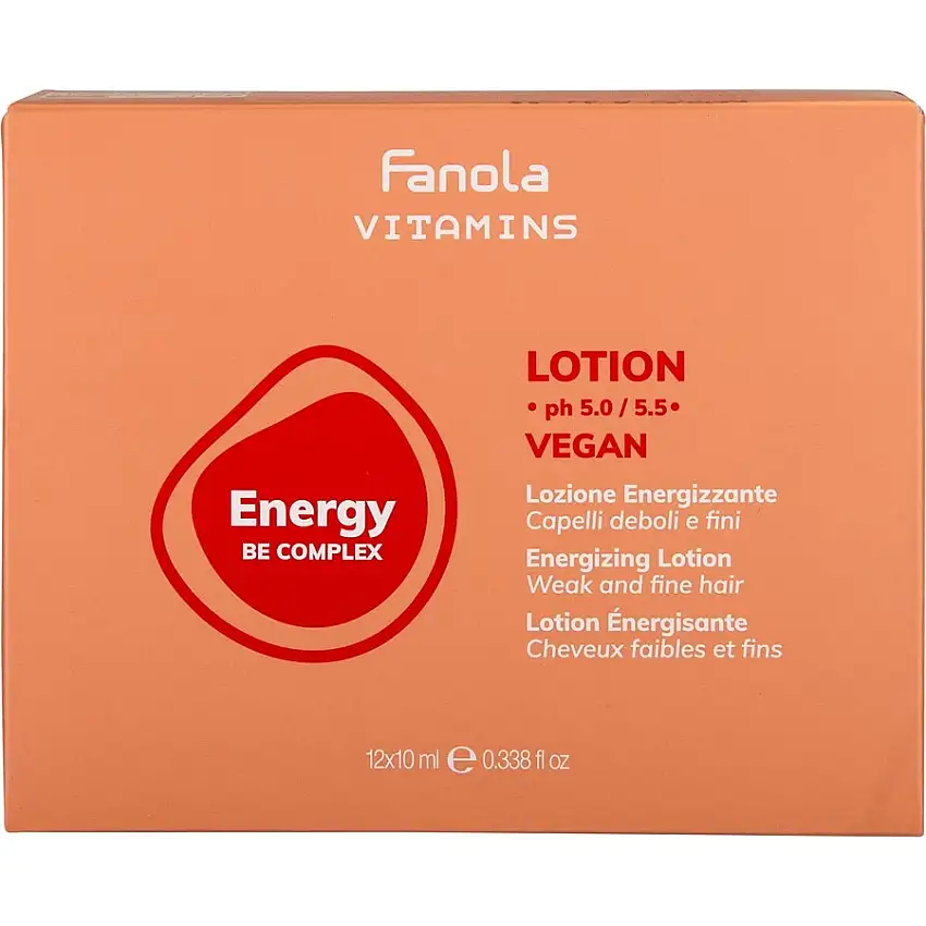 Fanola Vitamins Energy Be Complex Lotion 12 x 10 ml