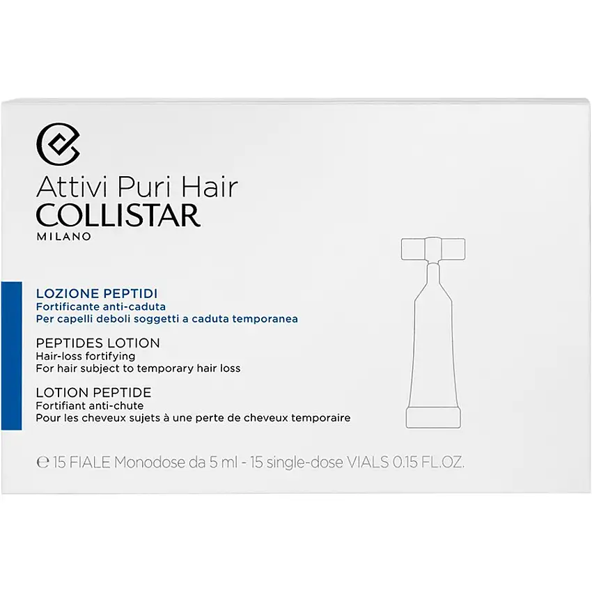 Collistar Anti Hair Loss Peptides Anti-hair Loss Fortifying Lotion 5 x 15 ml
