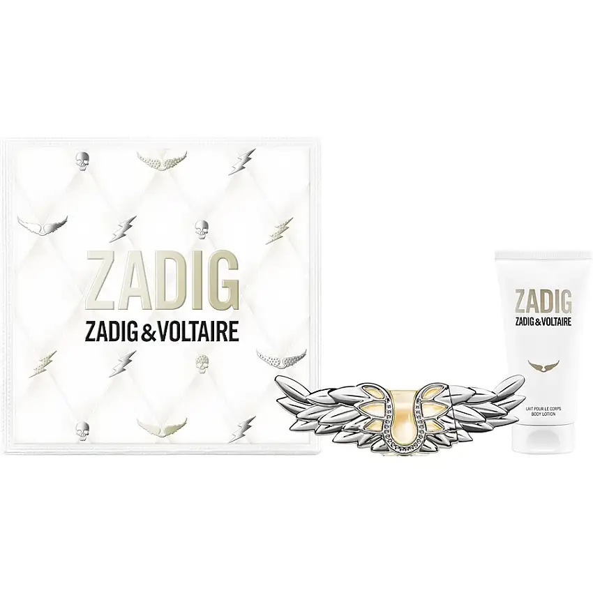 Zadig & Voltaire Zadig Gavesæt Eau de Parfum Spray 50 ml + Body Lotion 50 ml / 1 Stk.