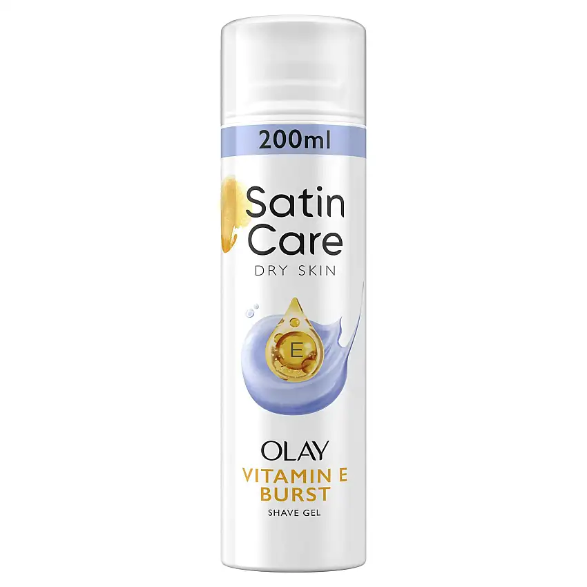 Gillette Satin Care Violet Swirl Of Olay 200 ml