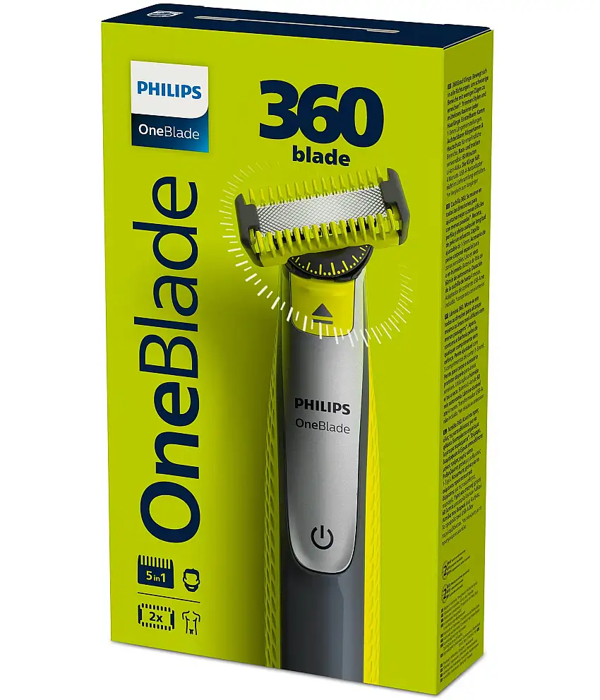Philips OneBlade 360 Face & Body QP2834/23 6 stk