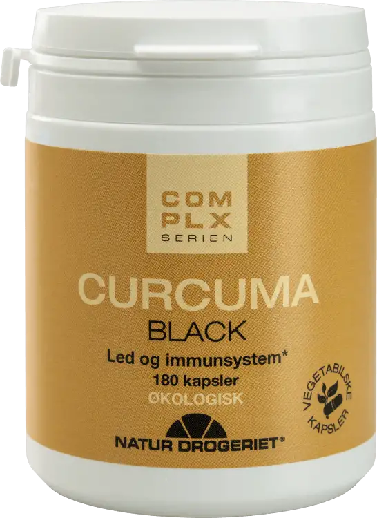 Natur Drogeriet Curcuma Black Kapsler 180 stk