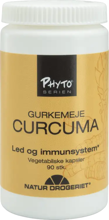 Natur Drogeriet Curcuma Curcumin Gurkemeje Kapsler 495 mg 90 stk