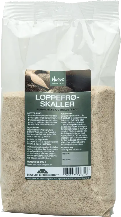 Natur Drogeriet Loppefrøskaller 500 g