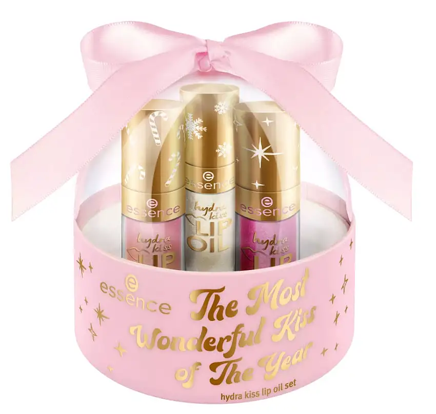 Essence The Most Wonderful Kiss Of The Year Hydra Kiss Lip Oil Set 01 3 stk