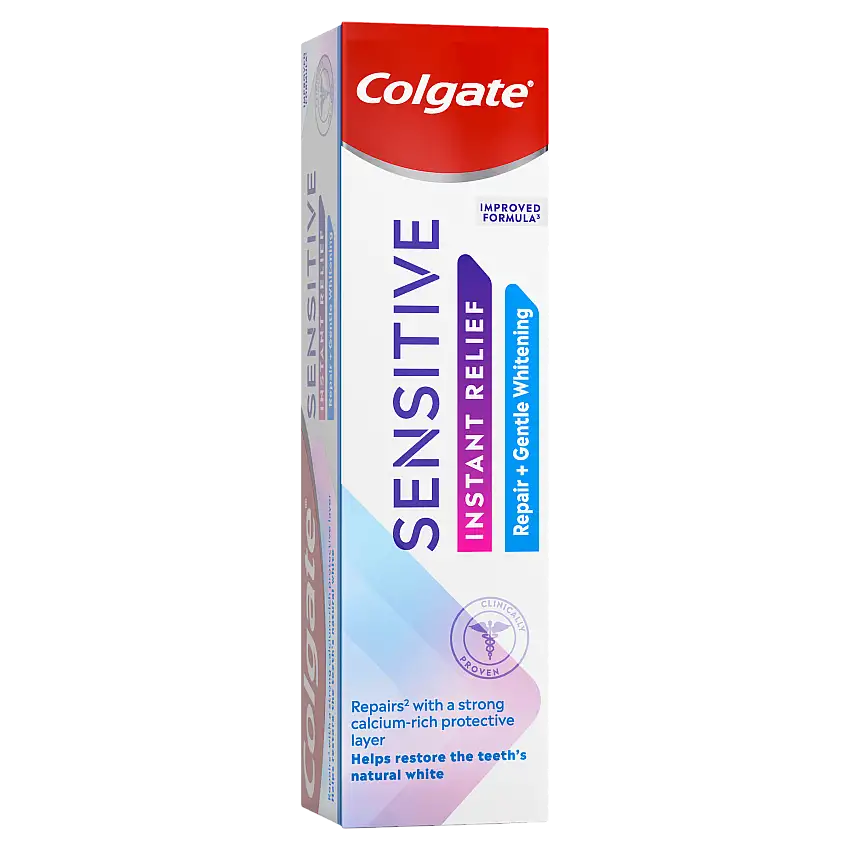 Colgate Toothpaste Sensitive Instant Relief  Repair + Gentle Whitening 75 ml