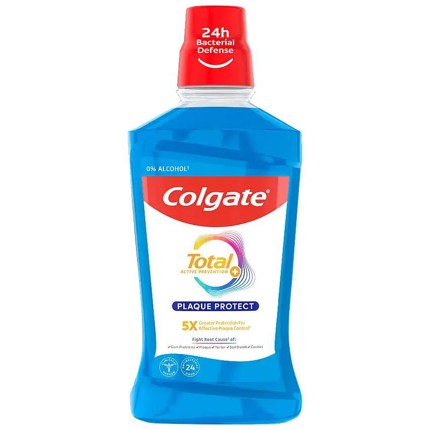 Colgate Total + Plaque Protect Mouthwash 500 ml
