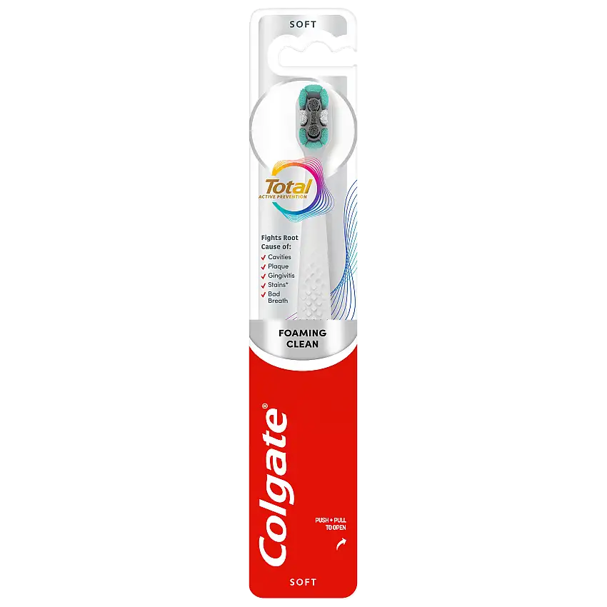 Colgate Toothbrush Total Foaming Clean Soft 1 stk