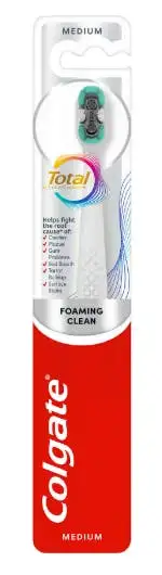 Colgate Toothbrush Total Foaming Clean Medium 1 stk