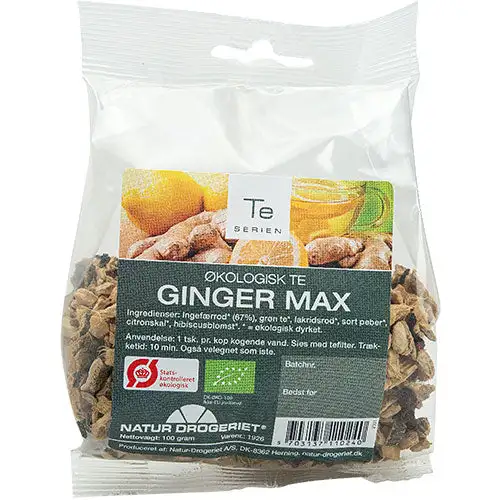 Ginger Max Te Økologisk