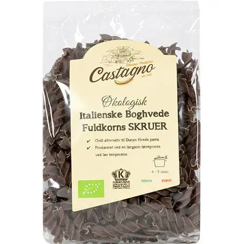 Boghvede Skruer Fuldkorn Økologisk | 250 gr