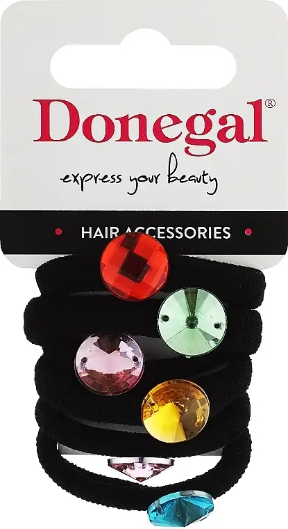 Hårbåndsæt, FA-5691, 6 stk., flerfarvet 2 96560162