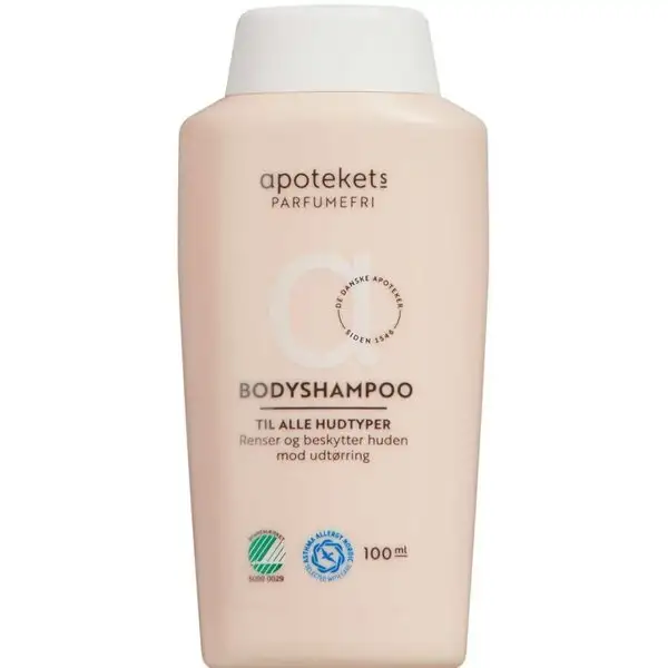 APOTEKETS BODYSHAMPOO (UPARFUMERET) 100 ML