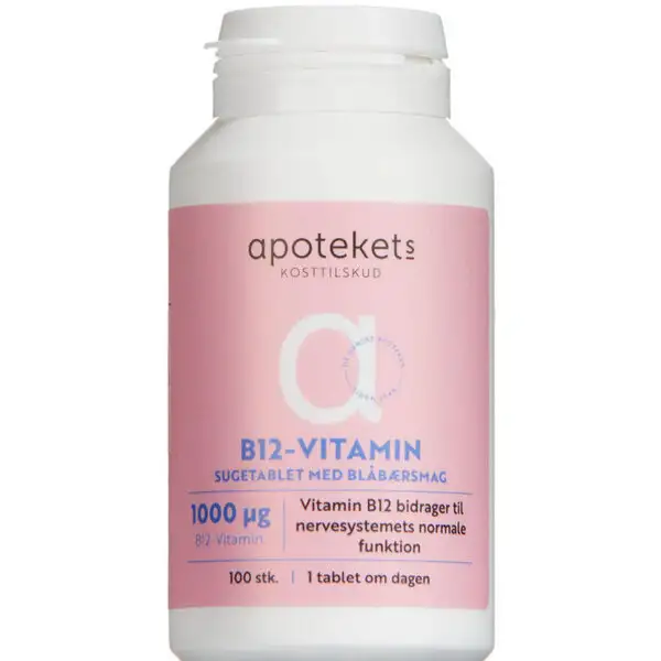 APOTEKETS B12-VITAMIN SUGETABLETTER