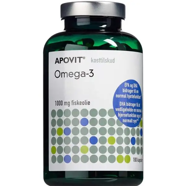 APOVIT OMEGA-3 KAPSLER (180 STK. )