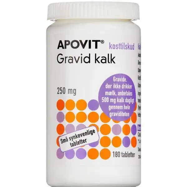APOVIT GRAVID KALK TABLETTER