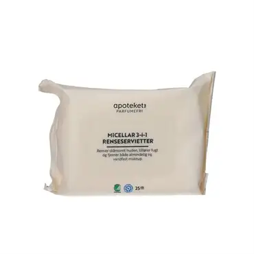 Apotekets 3-i-1 renseservietter