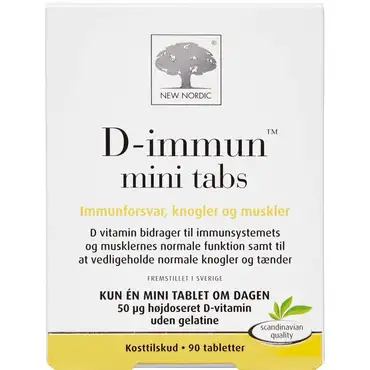 New Nordic d-immun mini tabs