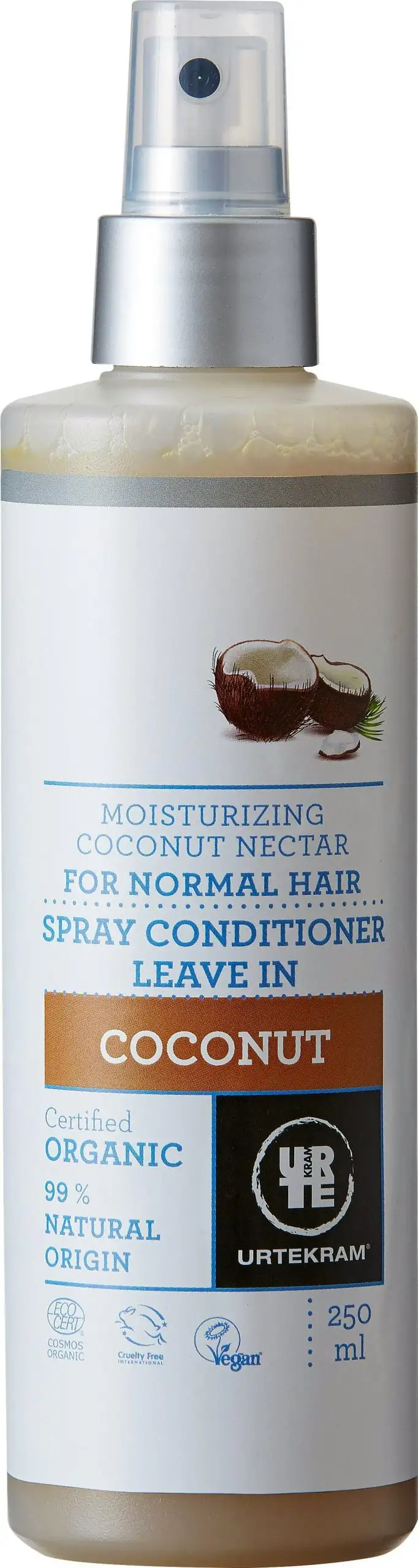 Urtekram Coconut Spray Conditioner 250 ml