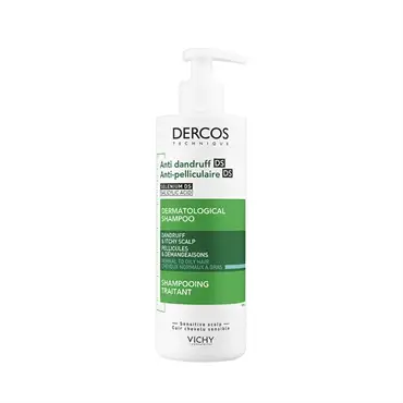 Vichy Dercos anti dandruff DS shampoo normal & olieret hår