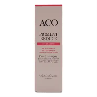 ACO pigment reduce night cream