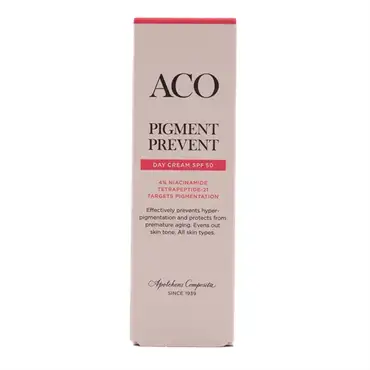 ACO pigment prevent day cream spf50