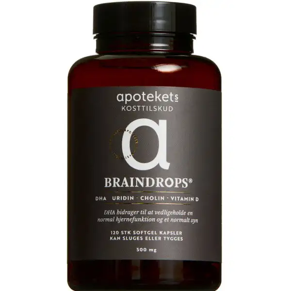 APOTEKETS BRAINDROPS KAPSLER