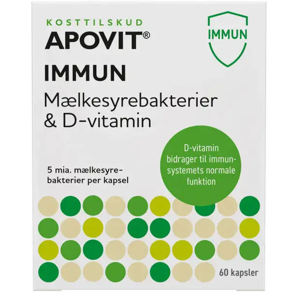 APOVIT IMMUN MÆLKESYREBAKTERIE