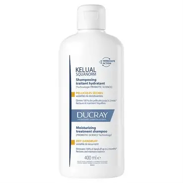 Ducray Kelual Squanorm shampoo dry dandruff