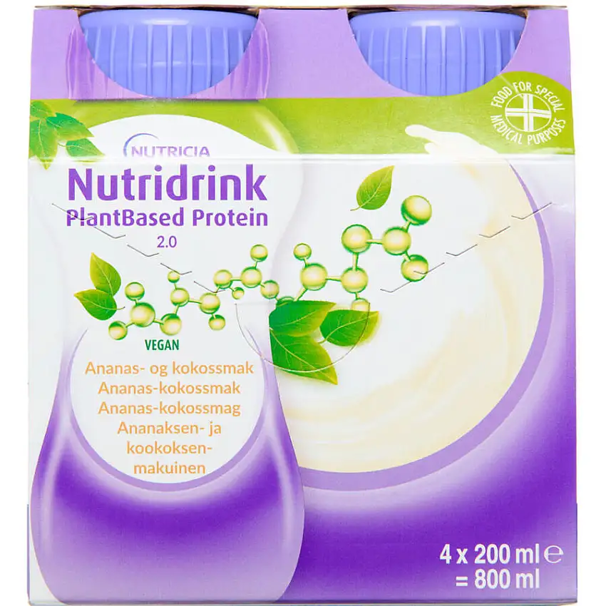 Nutridrink Plantebaseret Protein 2.0 Ananas-Kokos