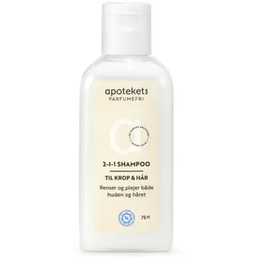 Apotekets Parfumefri 2-i-1 shampoo