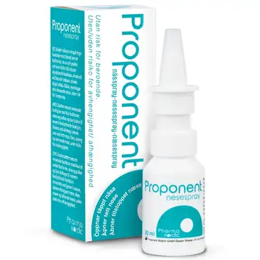 Proponent næsespray