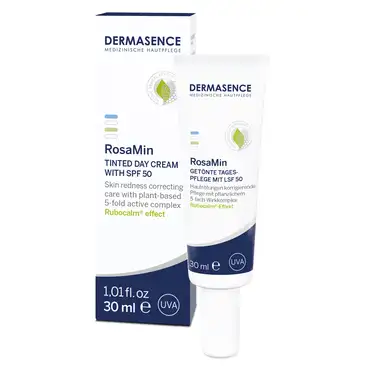 Dermasence RosaMin tinted day cream SPF50